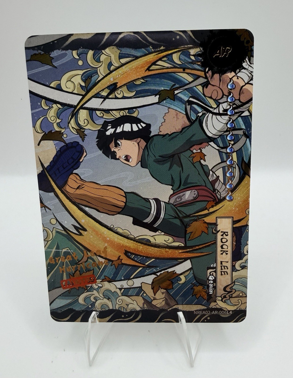 Rock Lee English Naruto Kayou Series 2 AR NREA02-AR-006L4 Art Rare
