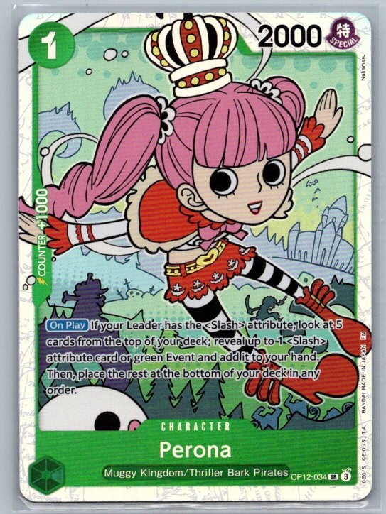 Perona SR Legacy of the Master OP12-034 NM