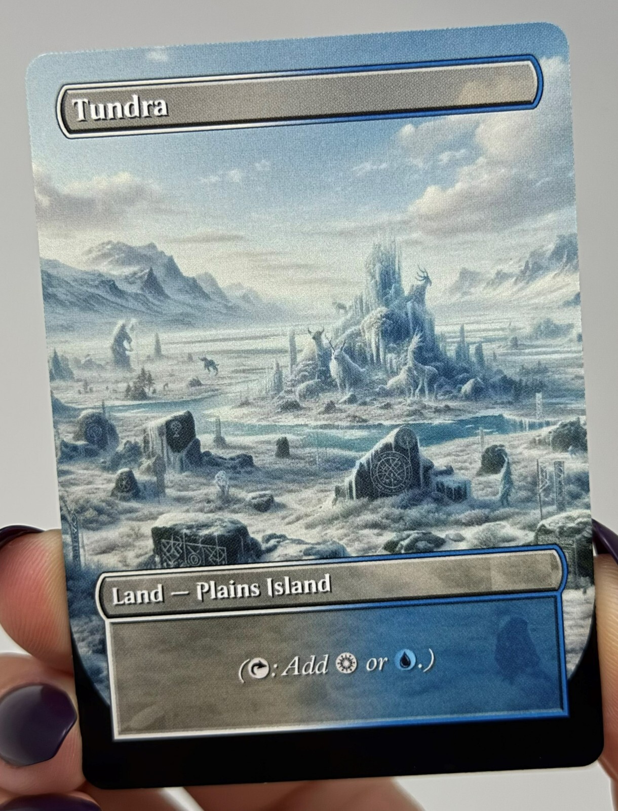 Tundra Proxy Card with Custom designed art
