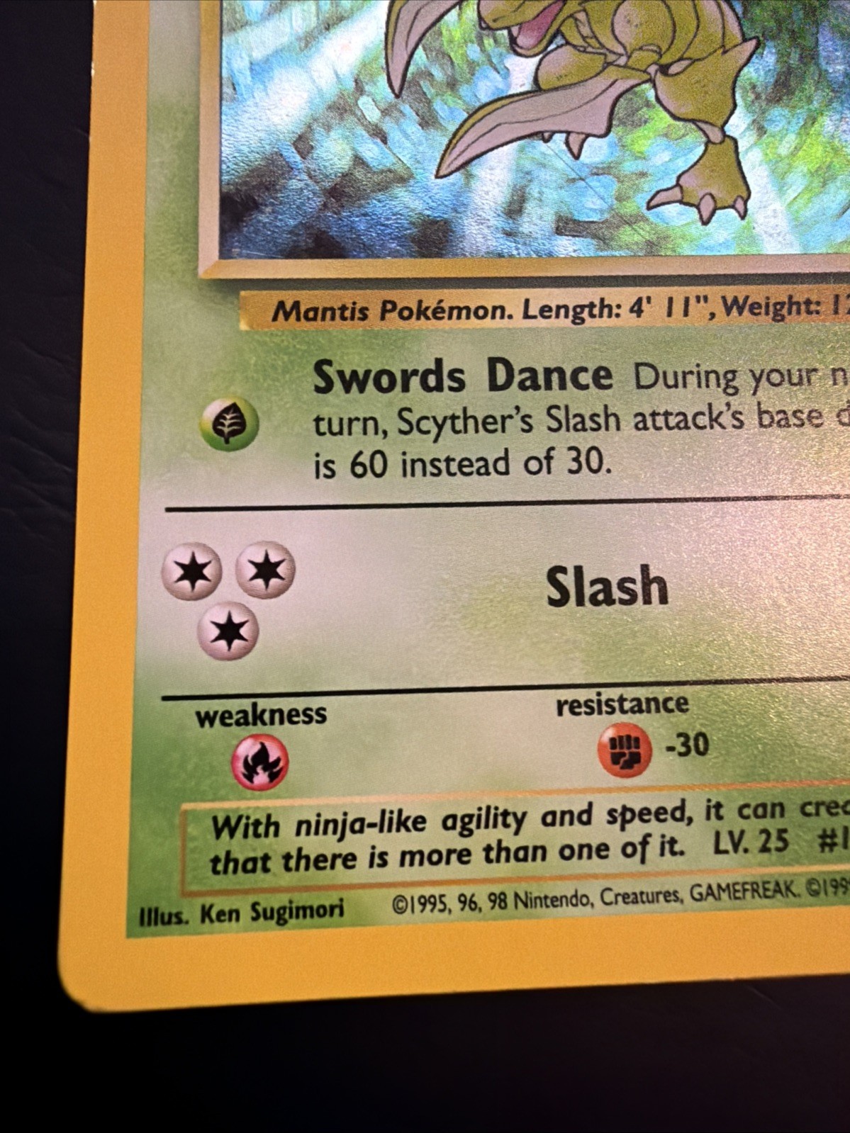 Scyther 017/130 Base Set 2 Holo