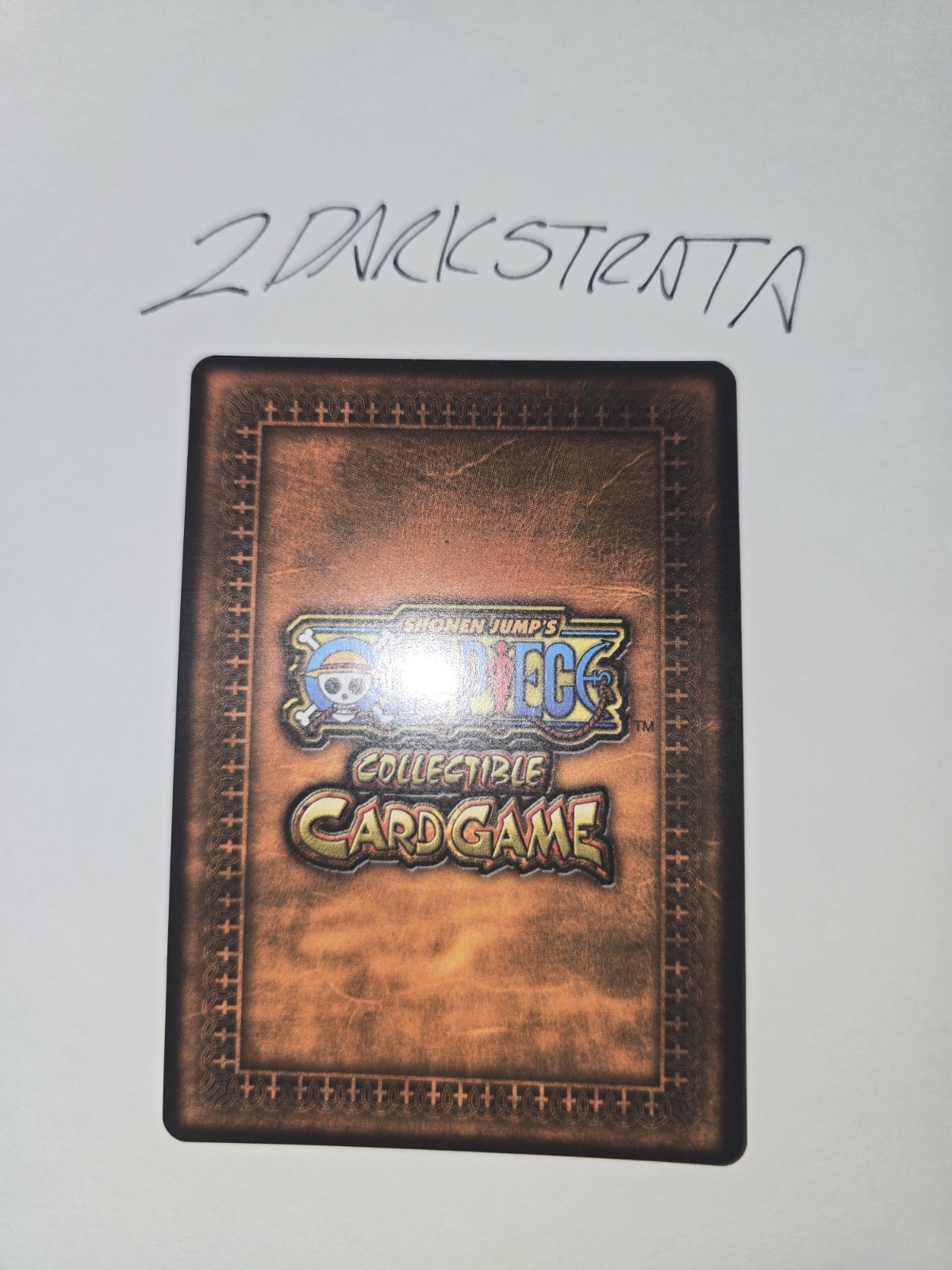 One Piece CCG Buggy the Clown Holofoil 2005 Vintage English