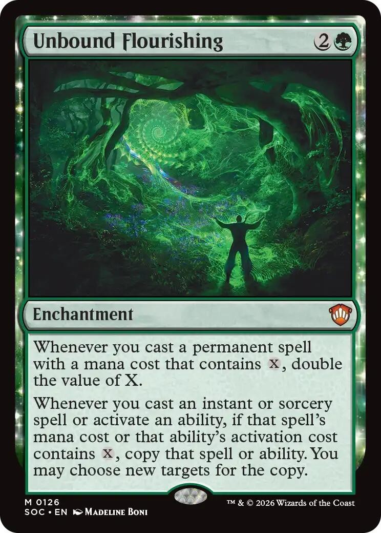 Unbound Flourishing (126) Commander: Secrets of Strixhaven MTG SOC