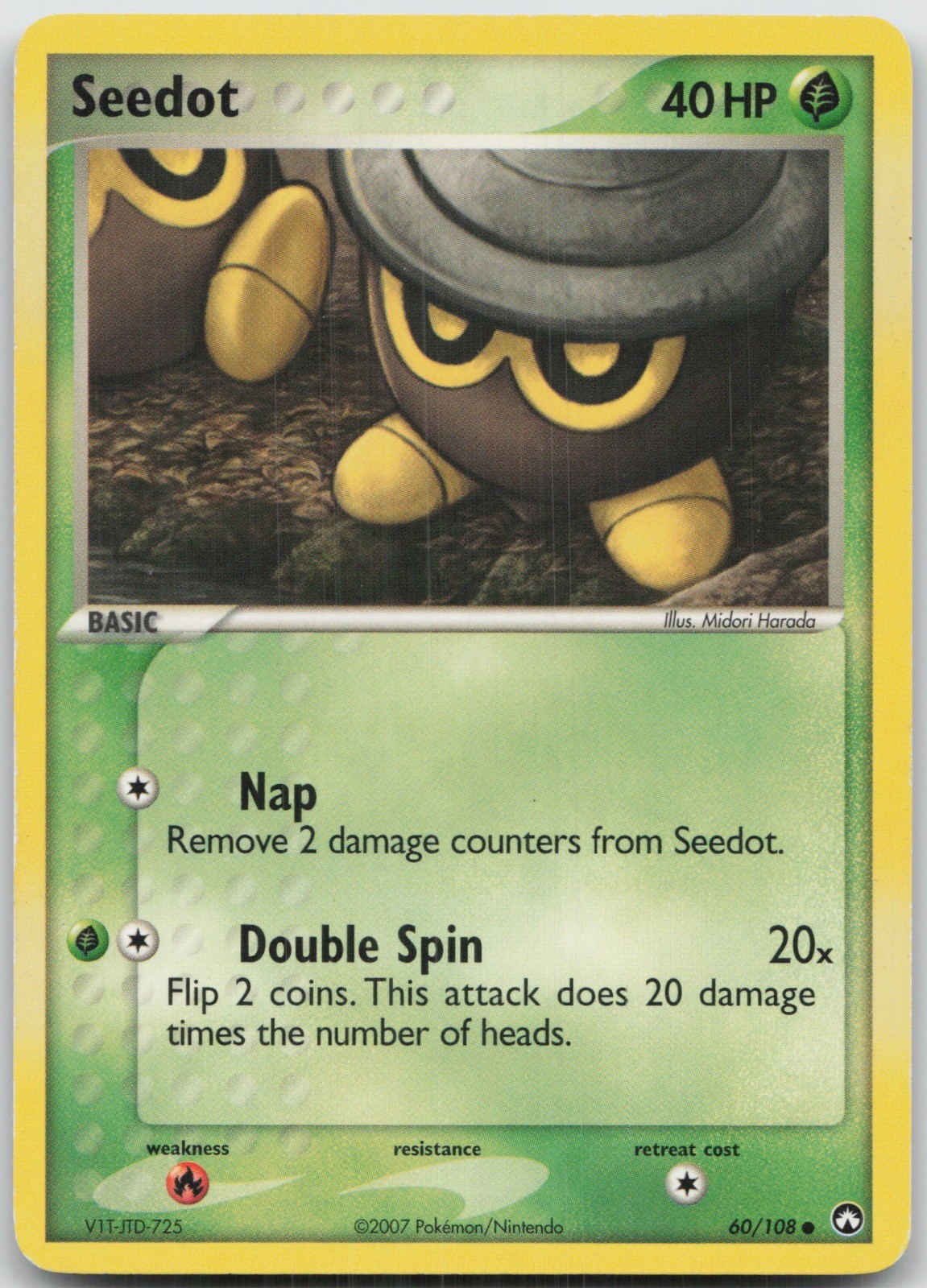 Seedot Common Power Keepers 60/108 LP Midori Harada