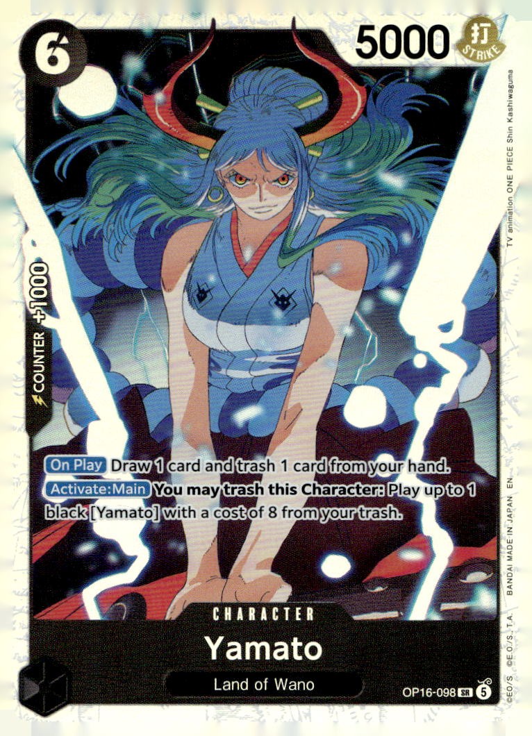 Yamato (098) Foil SR The Time of Battle OP16-098 NM