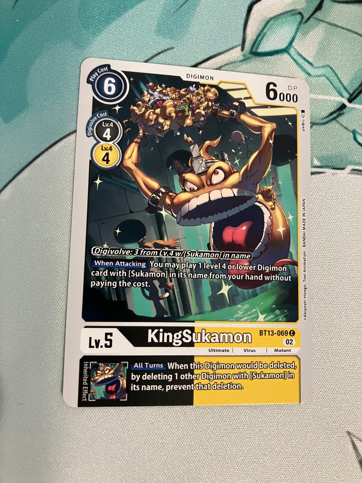 KingSukamon BT13-069 C Digimon CCG | Versus Royal Knights NM