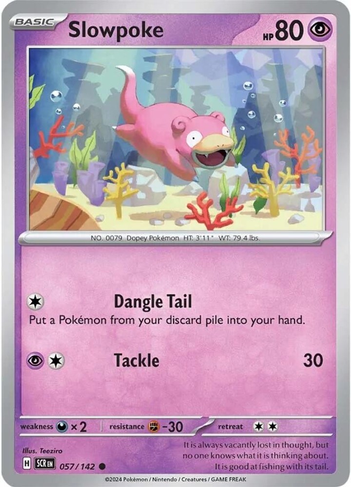 Slowpoke – 057/142 – NM – SV07: Stellar Crown