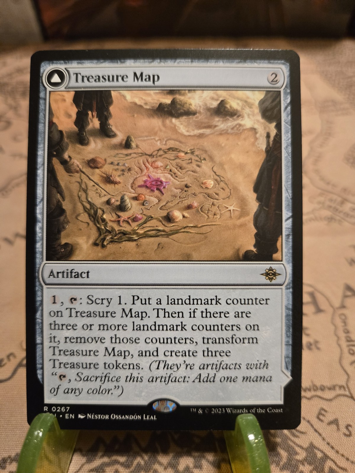 MTG Treasure Map The Lost Caverns of Ixalan Regular Rare NM