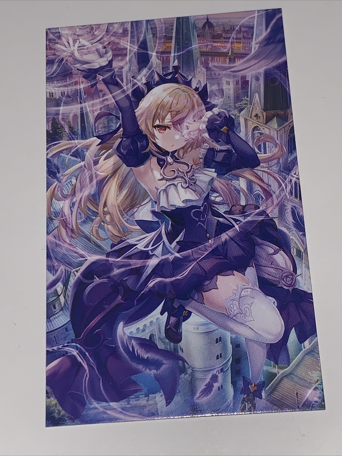 FISCHL Genshin Impact Sexy Goddess Story Anime Waifu Card Girl Doujin