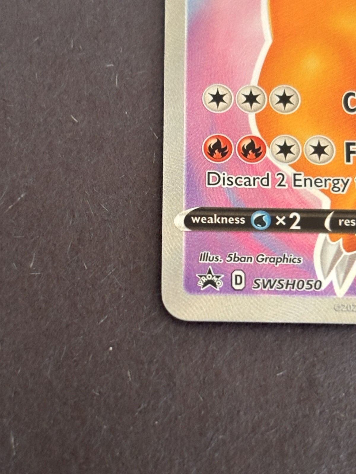 Charizard V SWSH050 SWSH: Sword & Shield Promo Cards Holo