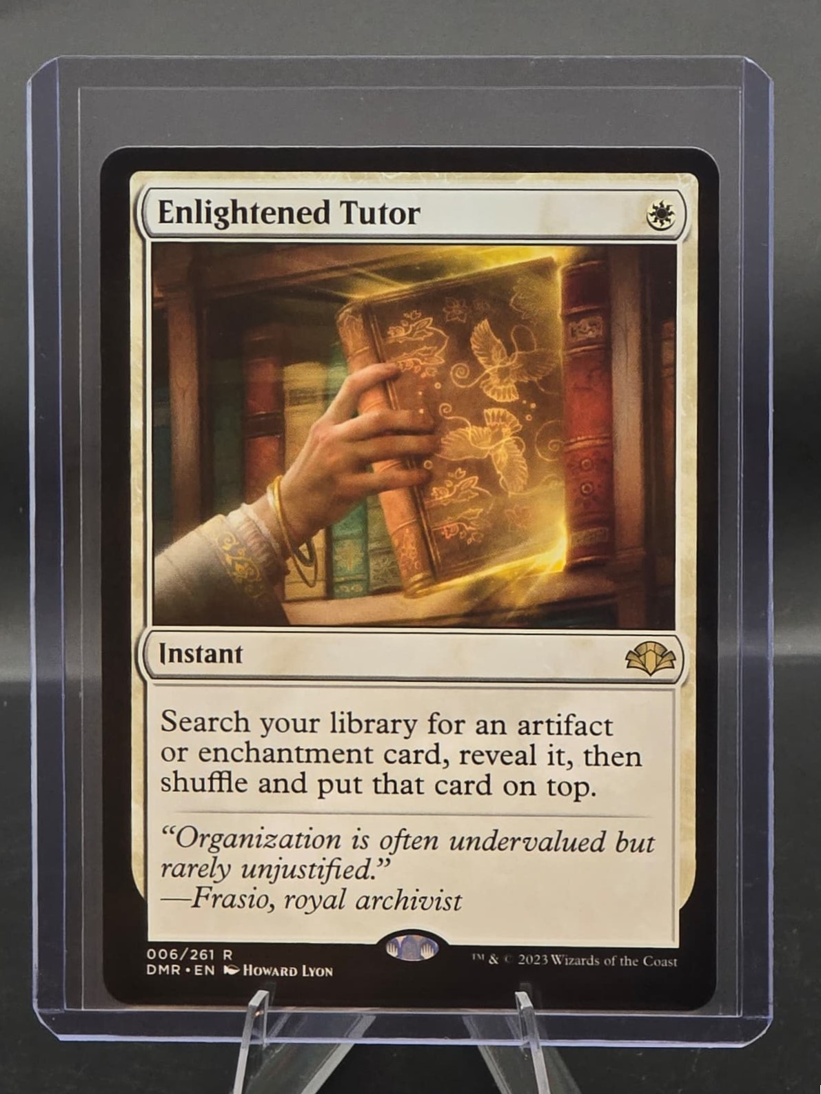 Enlightened Tutor MTG Dominaria Remastered #006 Regular M/GM