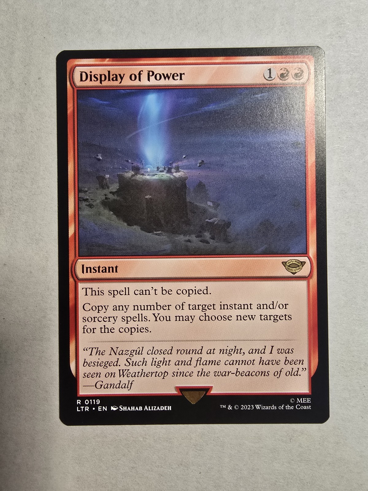 Display of Power Universes Beyond: the Lord of the Rings: Tales of Middle-Earth