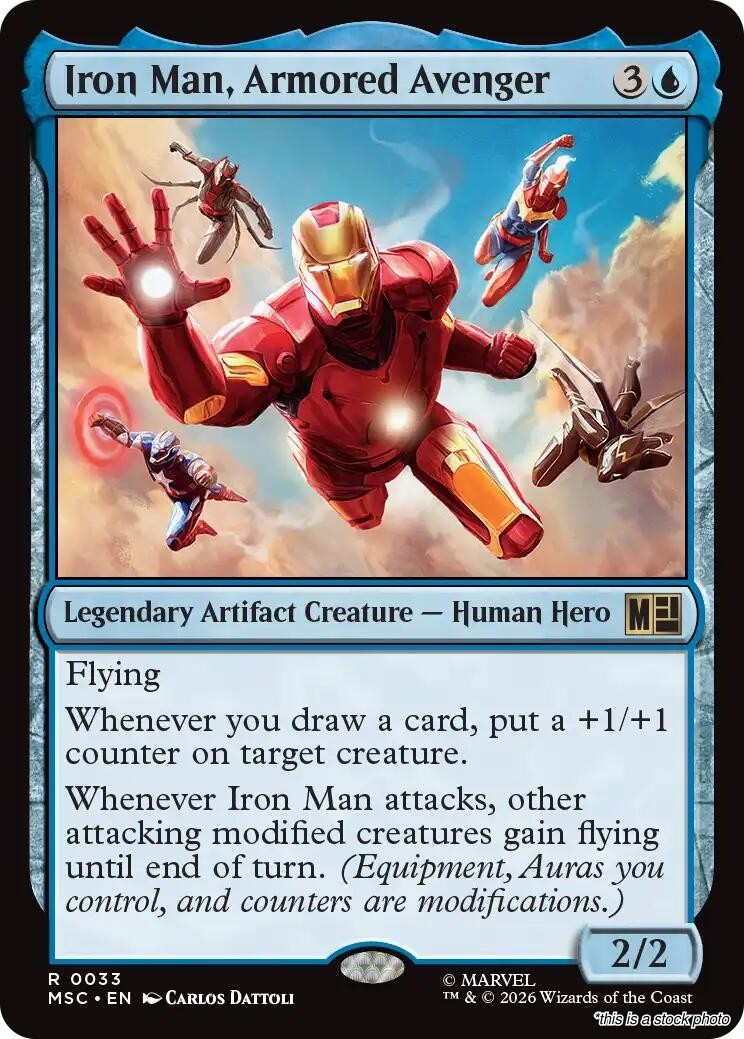 Iron Man, Armored Avenger (Surge Foil) Commander: Marvel Super Heroes MSC #33…