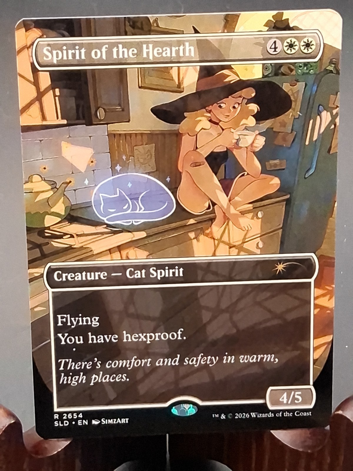 Spirit of the Hearth (2654) Secret Lair Drop MTG Regular Near Mint