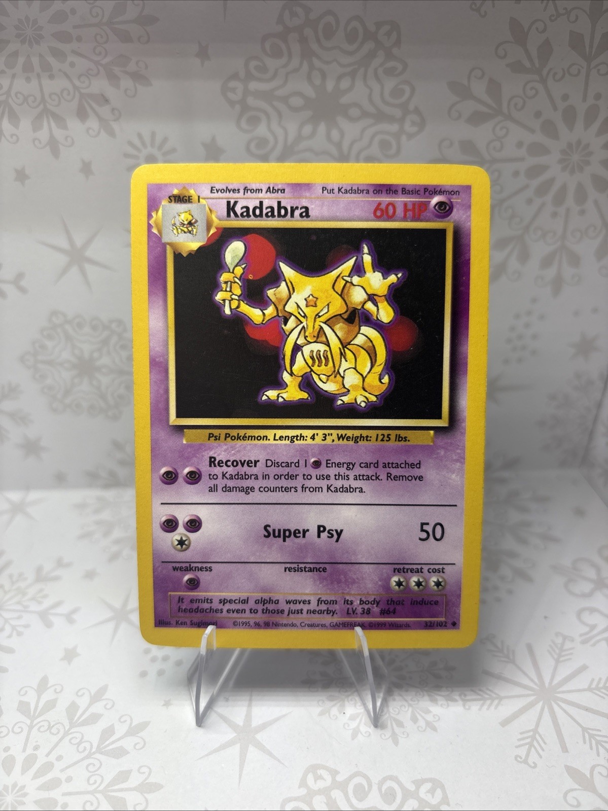 Kadabra 032/102 Base Set Regular