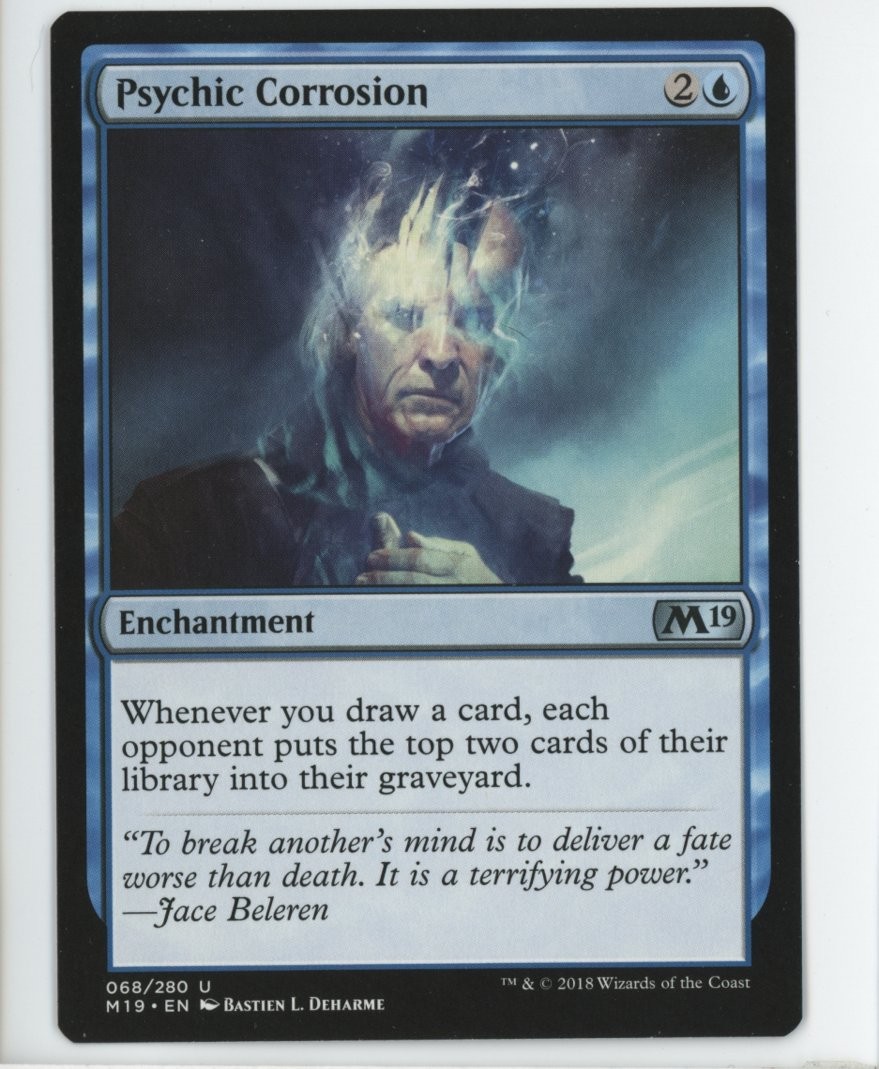 Near Mint Psychic Corrosion Core Set 2019 Magic: The Gathering