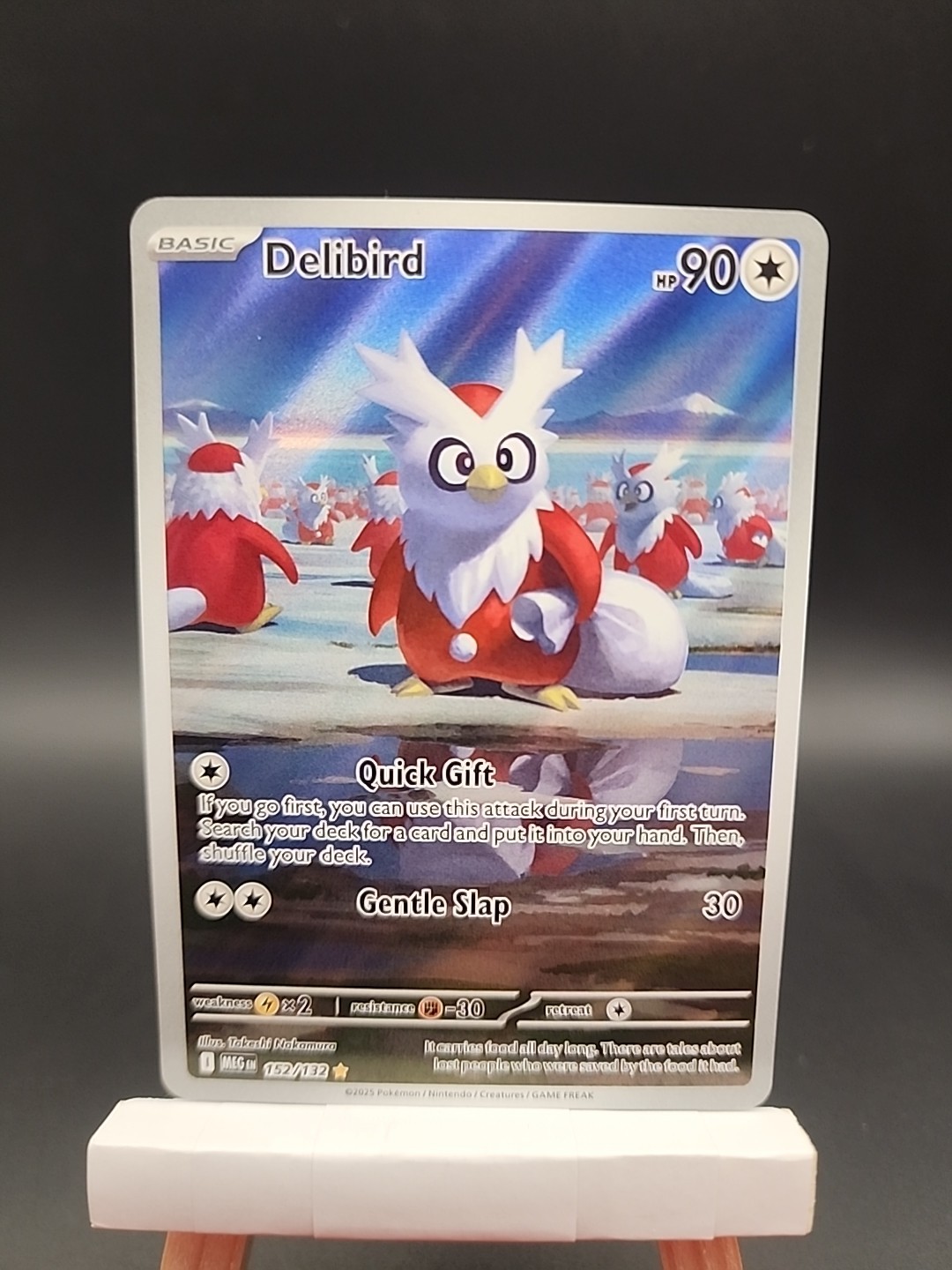 Delibird 152/132 Me01: Mega Evolution Holo
