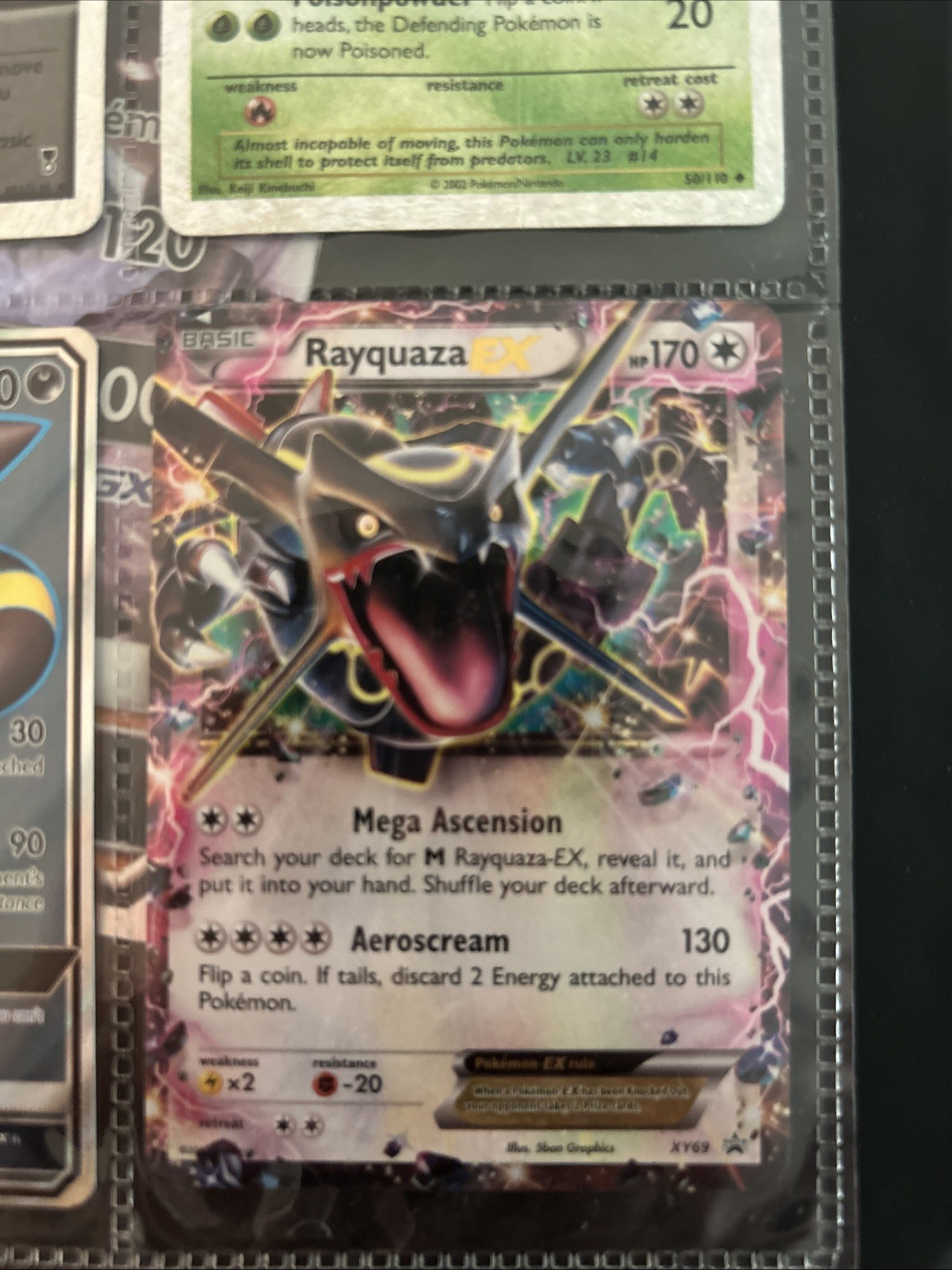 Rayquaza EX, Umbreon GX, Charizard