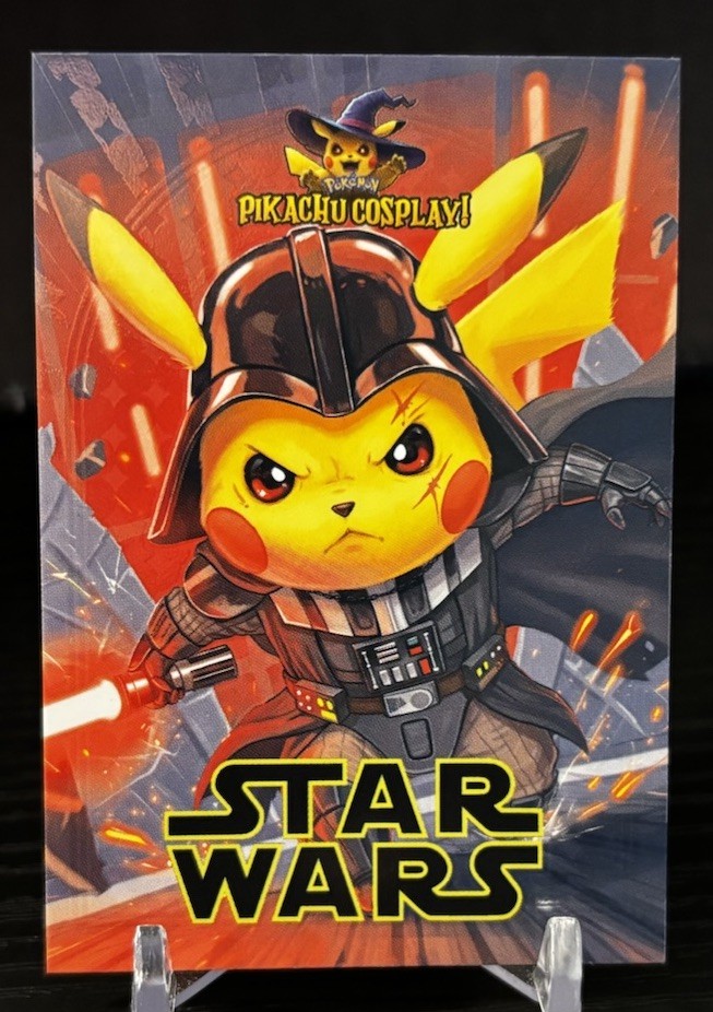 Pikachu Cosplay-Darth Vader (Red Rare)