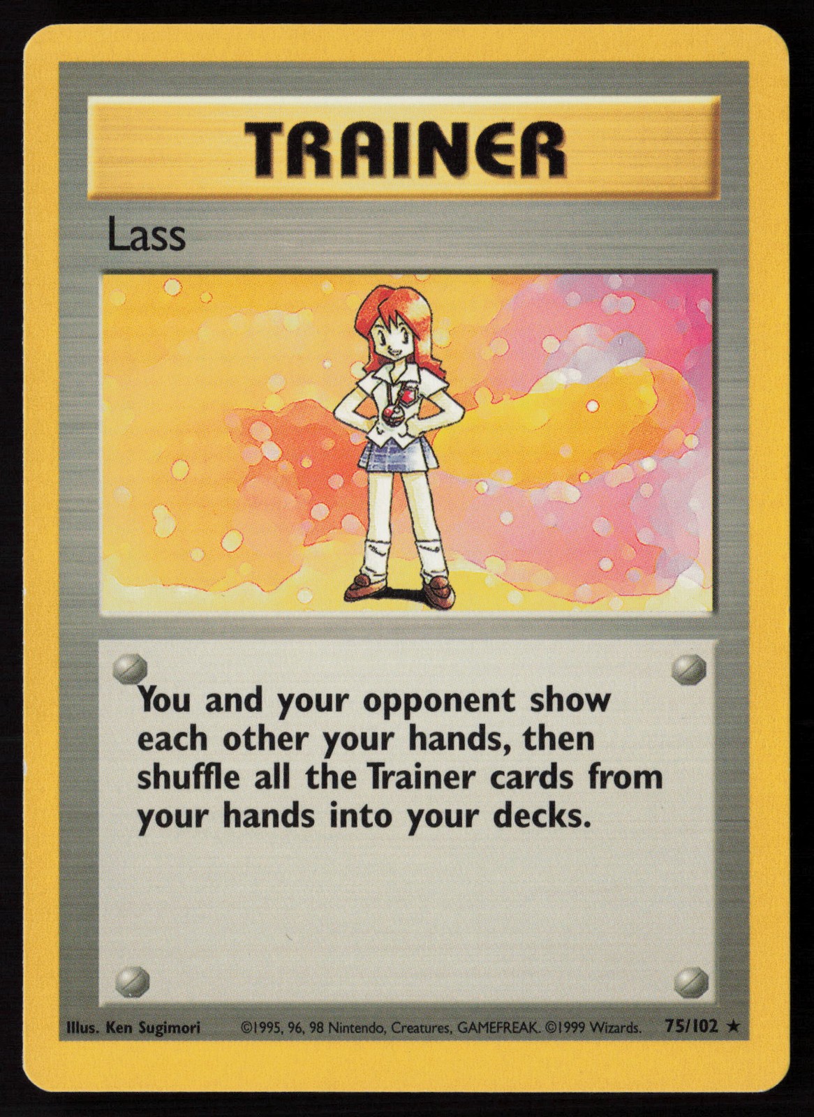 Base Set #075/102 Lass