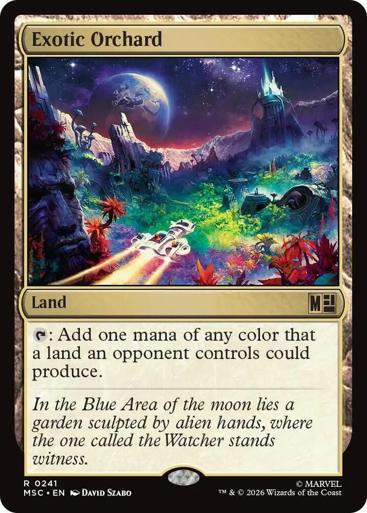 NM Exotic Orchard, MTG, Heroes Commander, Magic the Gathering, 241