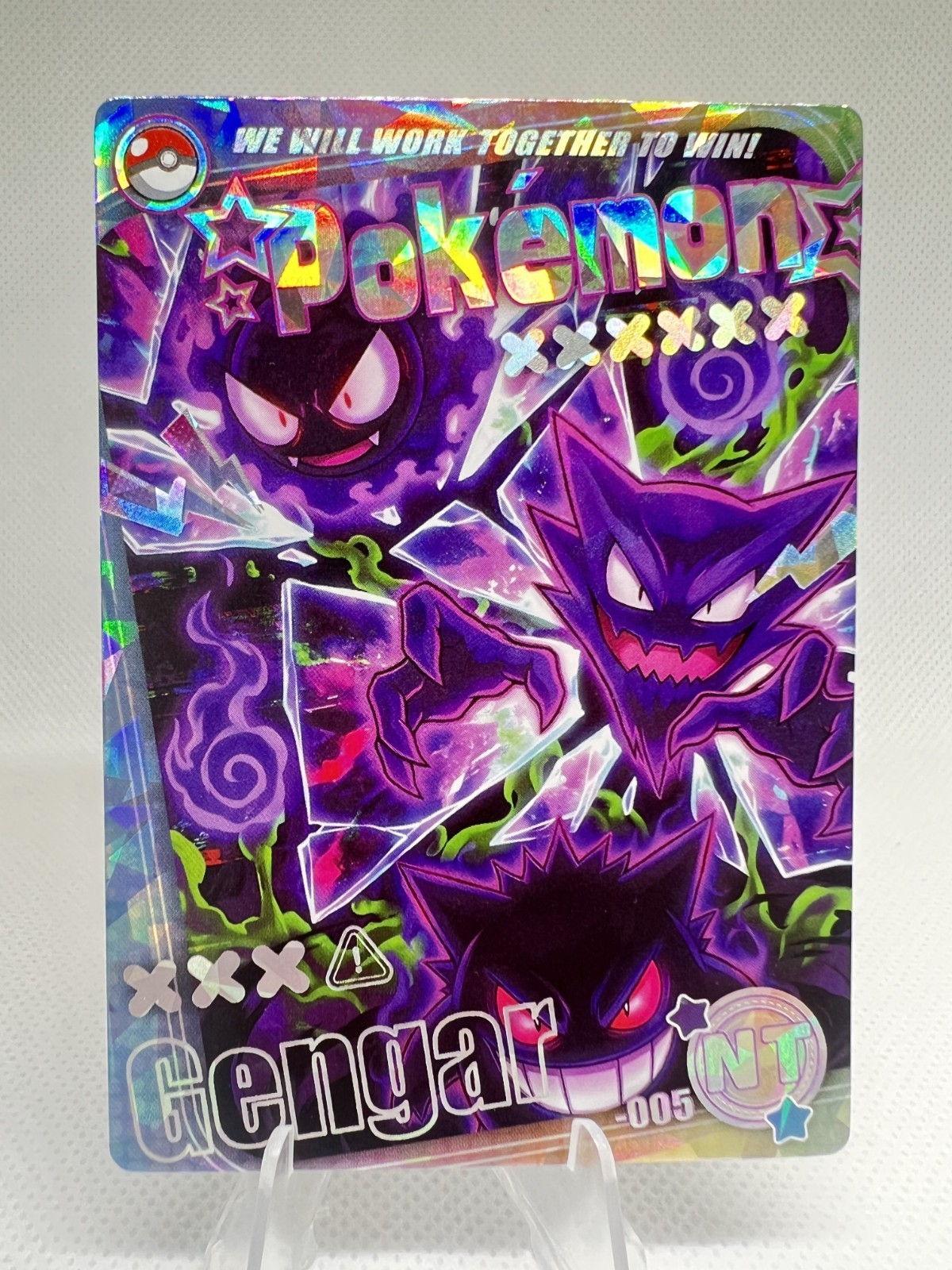 Gengar NT-005 – Holo – Pokemon Mengka Collection 2.0 – Chinese Non TCG