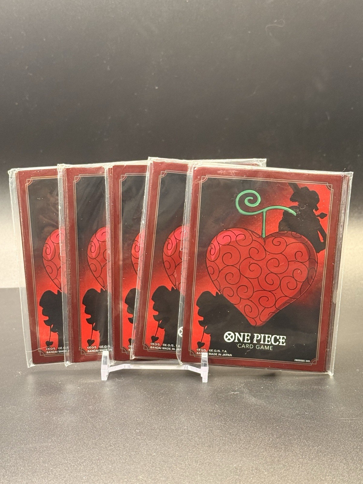 Donquixote Rosinante & Trafalgar Law One Piece Devil Fruits Sealed Sleeves 10×5