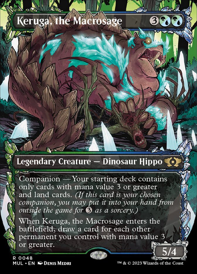 MTG Keruga, the Macrosage (48/204) March of the Machine Multiverse Legends NM
