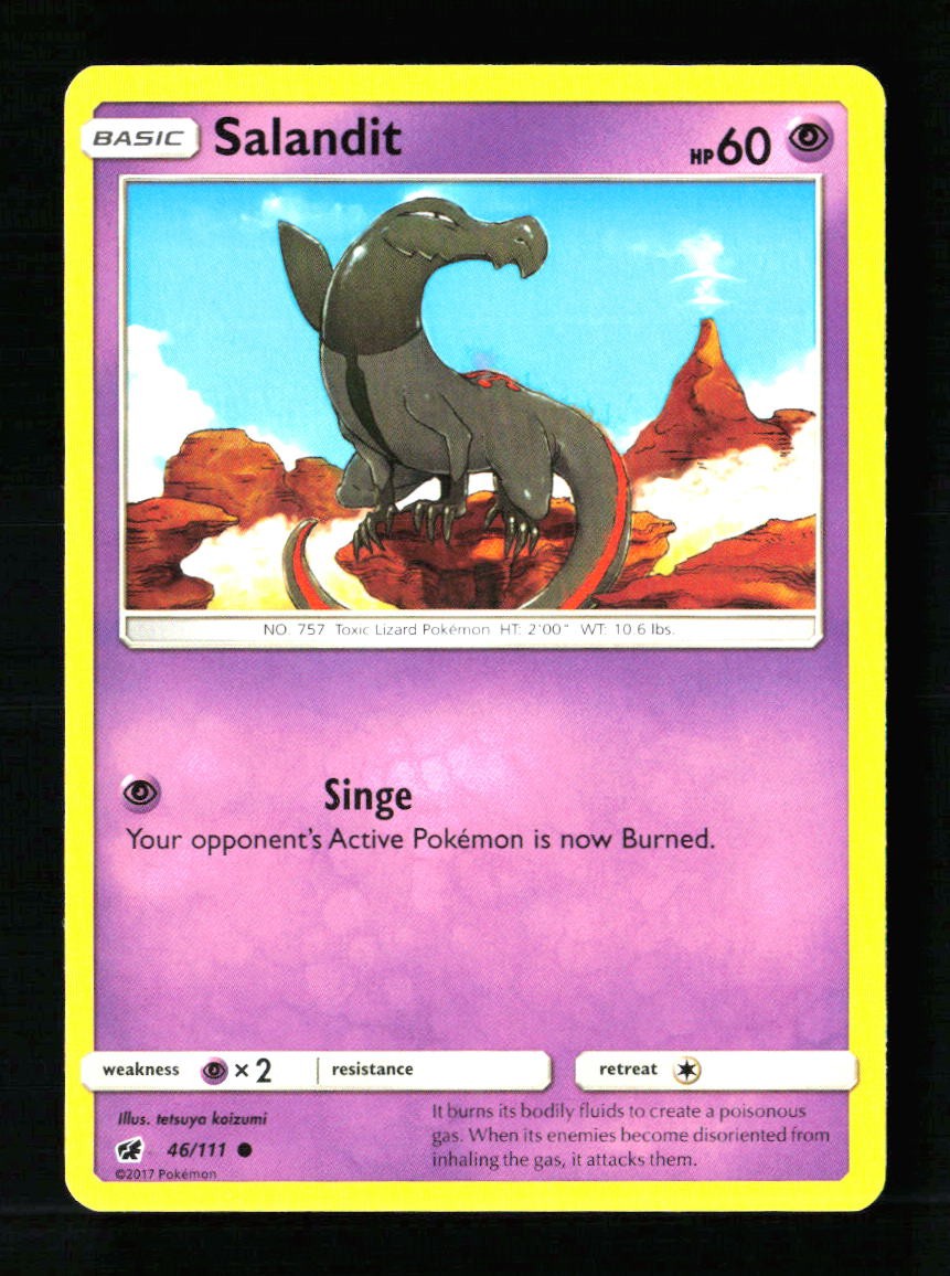 Salandit Common SM – Crimson Invasion 46/111 NM