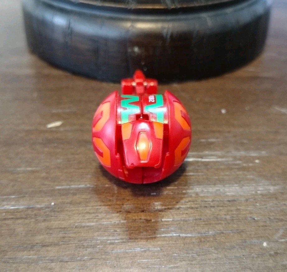 Bakugan B1 Pyrus Serpenoid 280G Red JAPANESE IMPORT Open Core READ!!