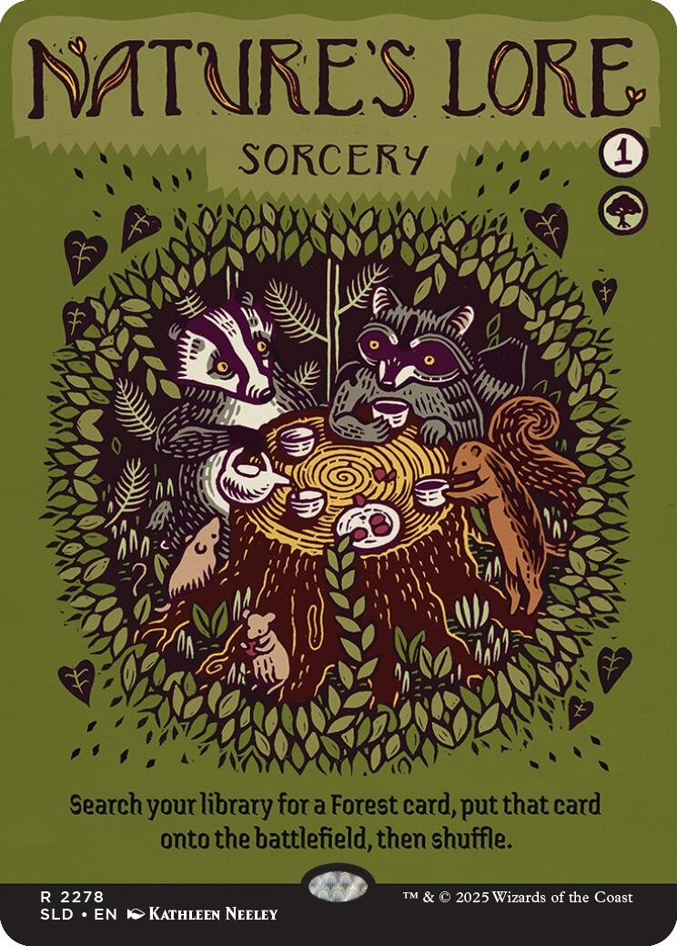 Nature’s Lore [SLD] NM MTG Magic the Gathering