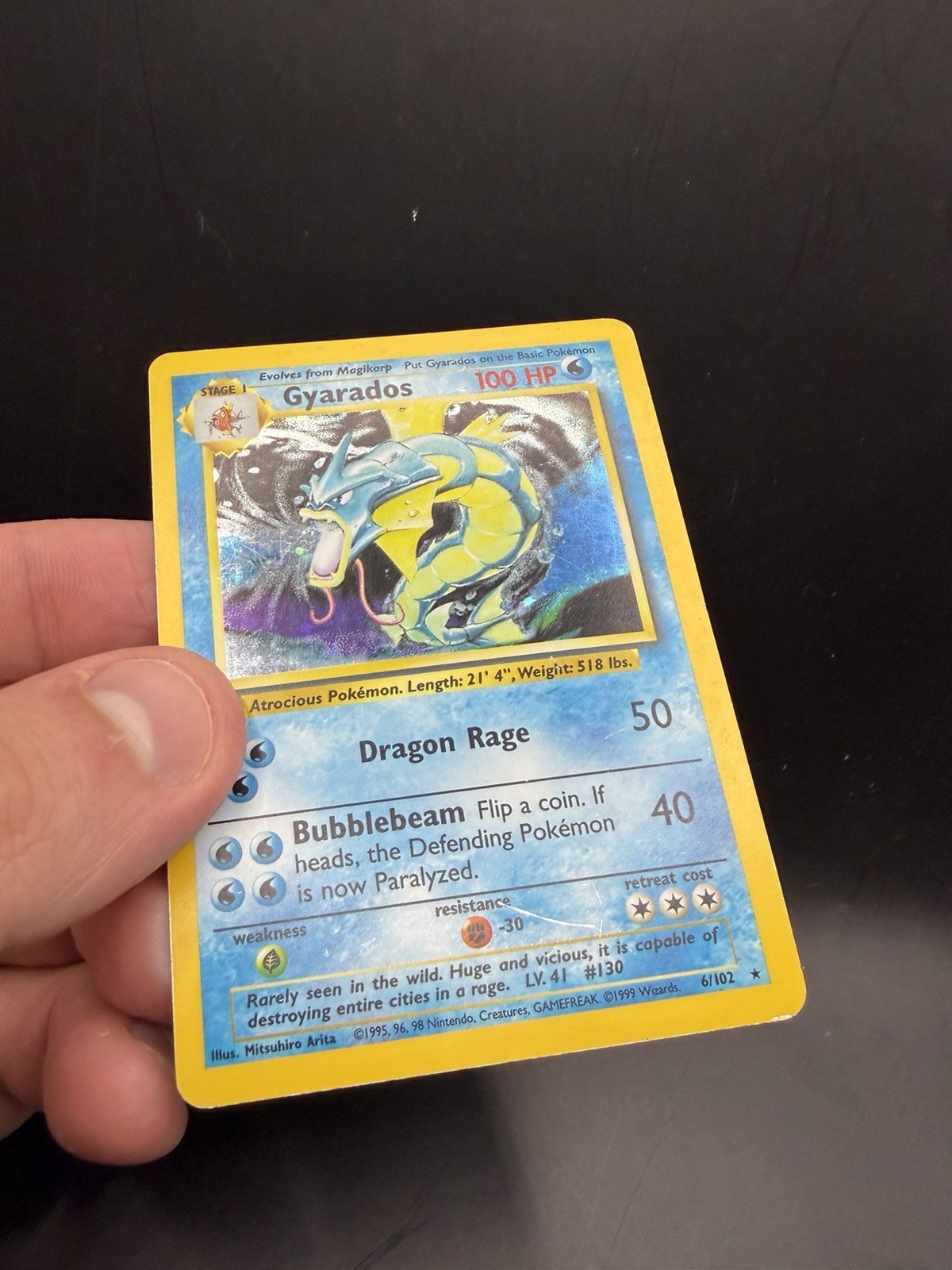Gyarados 006/102 Base Set Holo