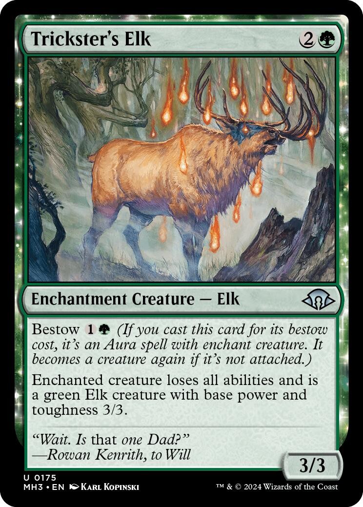 NM Foil – Trickster’s Elk [MH3 – 175] Modern Horizons 3