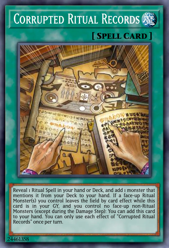 Yugioh! Ragged Records of Rites CORI-EN062 CHAOS ORIGINS PREORDER