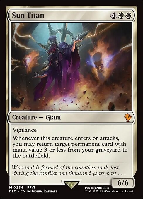 Sun Titan 254 M Normal FIC MTG NM