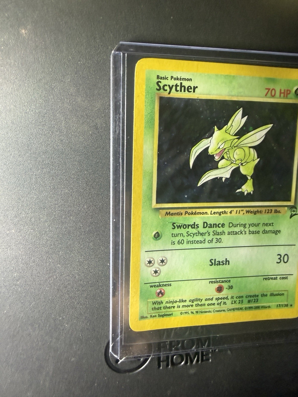 Scyther 017/130 Base Set 2 Holo