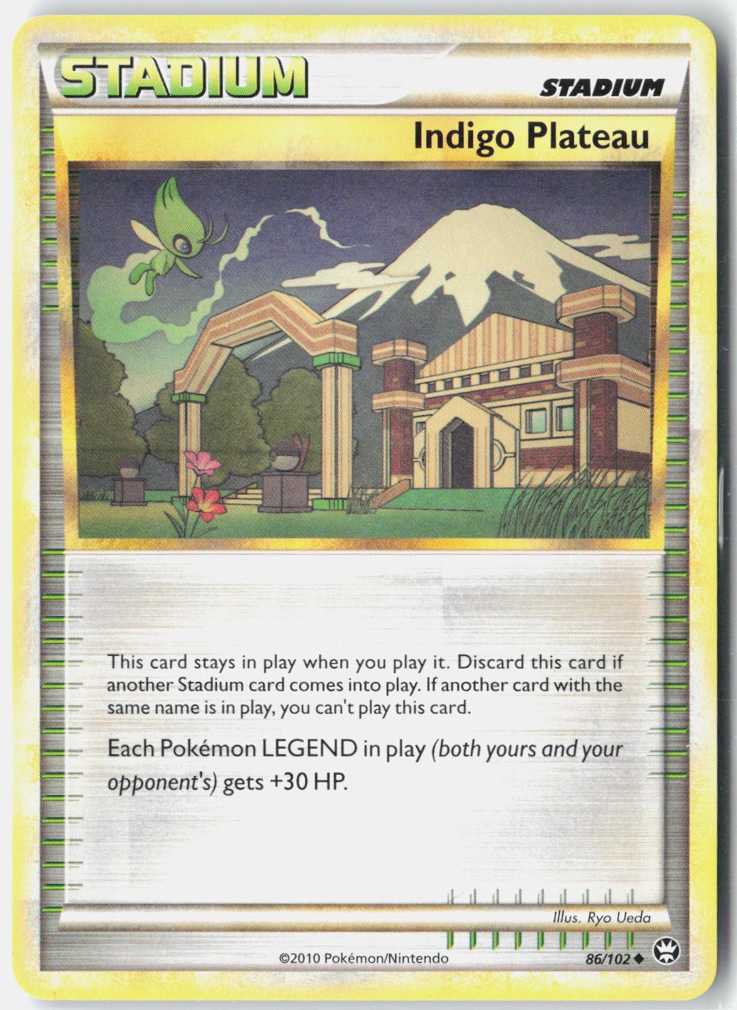 Indigo Plateau Triumphant 86/102 Pokemon Card