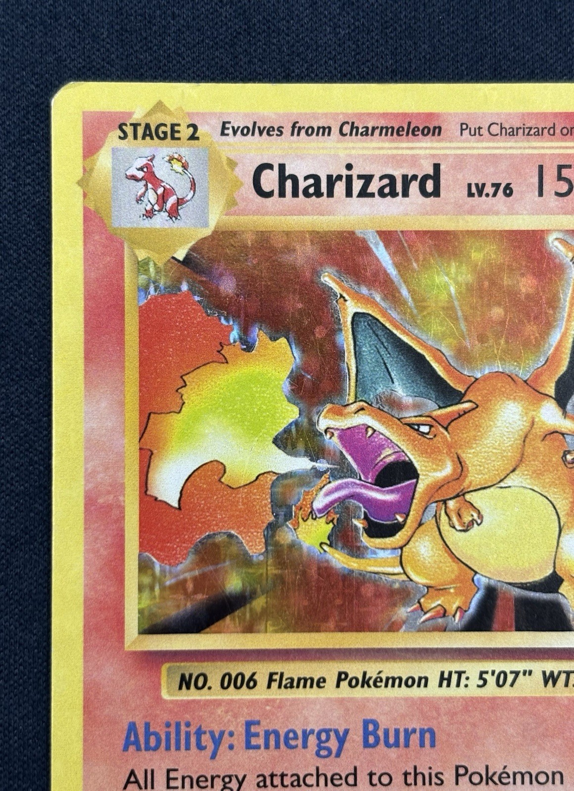 (Holo Bleed) Charizard 11/108 Evolutions Holo Pokemon Single