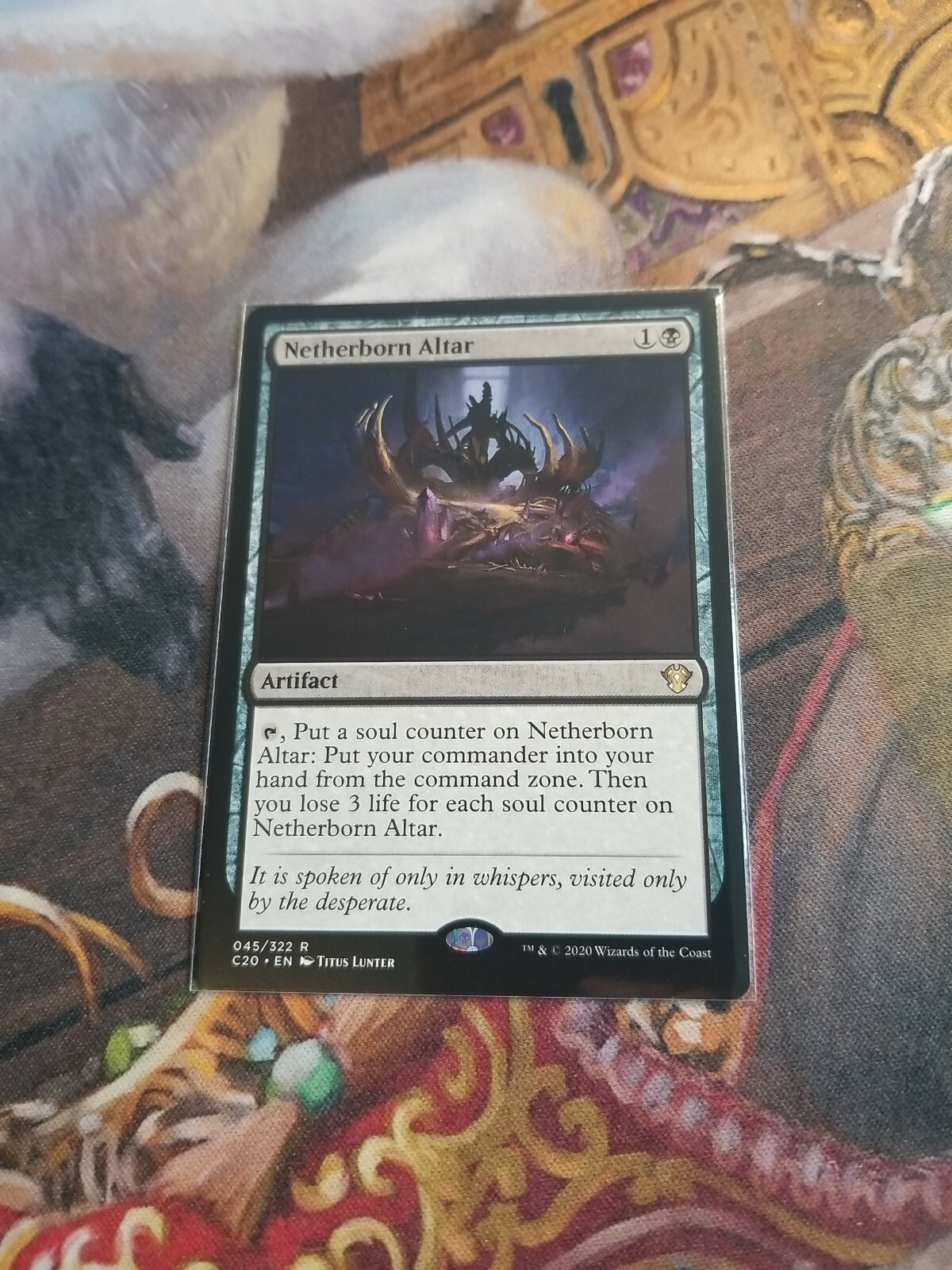 Netherborn Altar MTG Commander – Played –