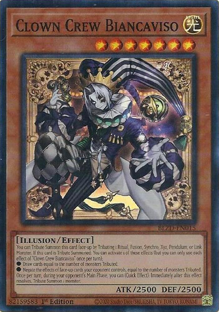 Clown Crew Biancaviso BLZD-EN015 Blazing Dominion 1st Edition