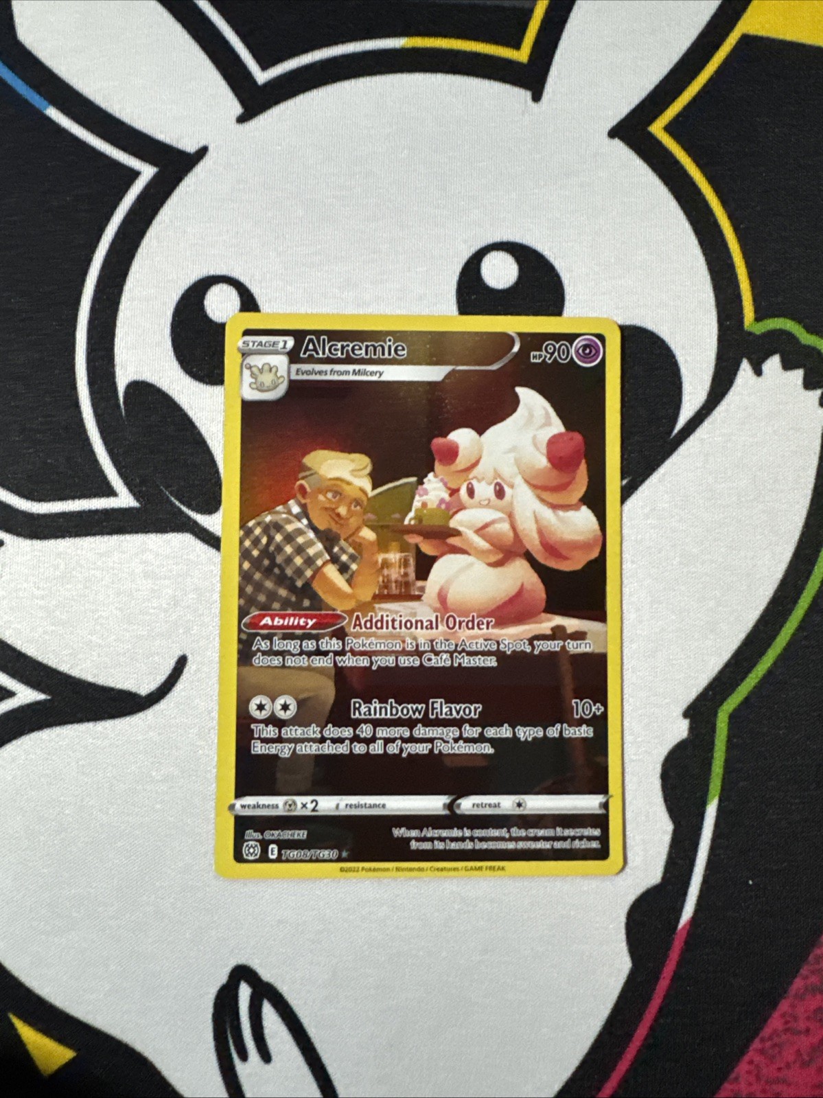 Pokémon Alcremie TCG TG08/TG30 Brilliant Stars Trainer Gallery NM 2