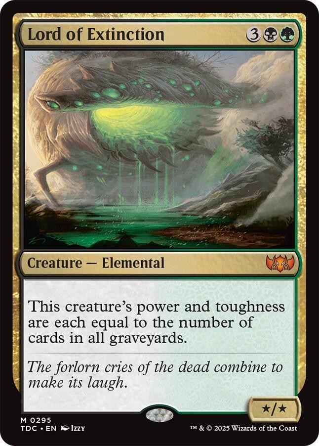1x Lord of Extinction – Commander: Tarkir: Dragonstorm – NM – MTG