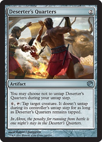 4 x Deserter’s Quarters (160/165) – Journey into Nyx – Uncommon