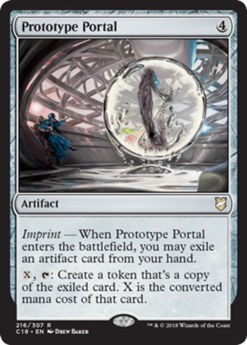 x1 Prototype Portal R MTG Commander 2018 M/NM, English