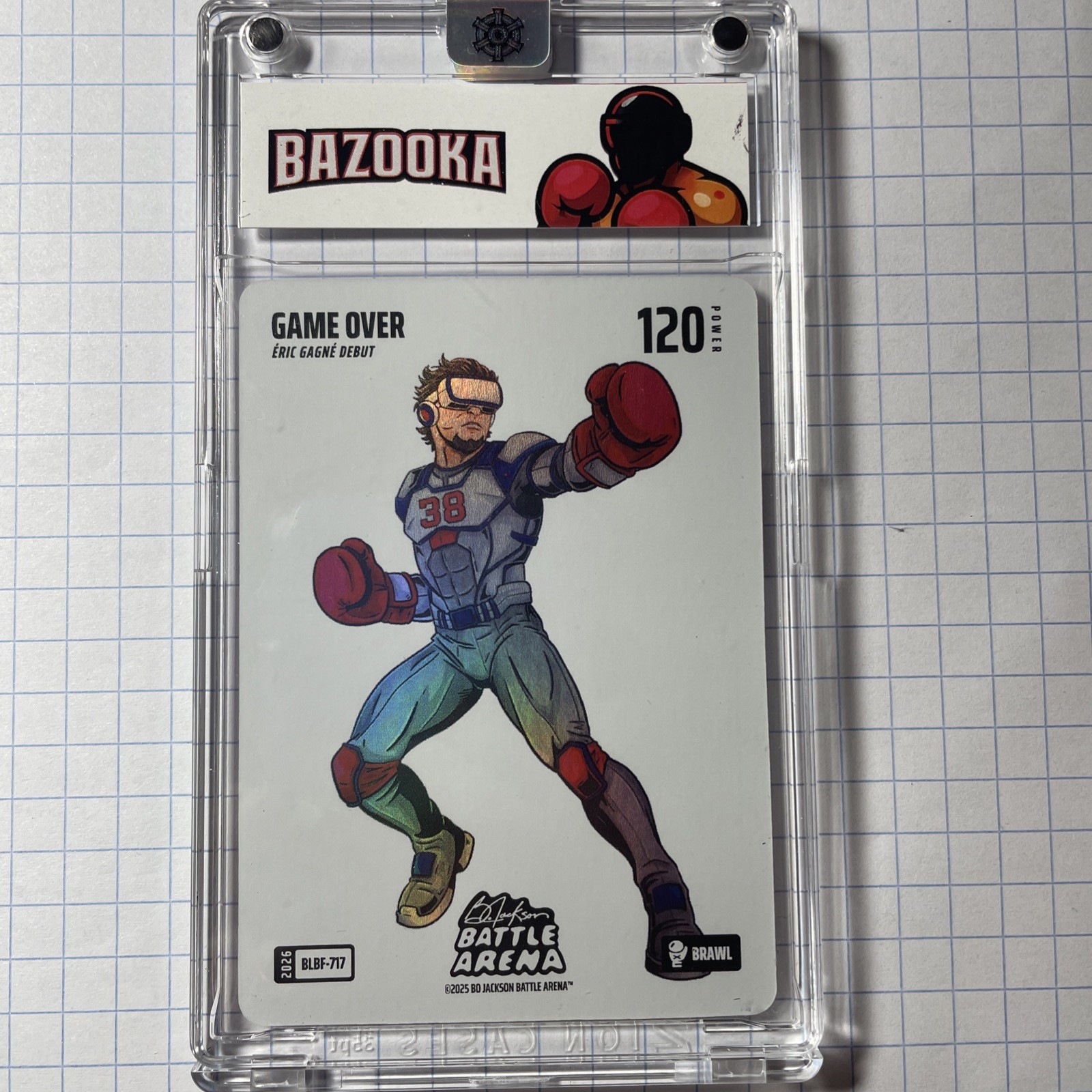 2026 Bo Jackson Battle Arena Griffey Game Over Blizzard Battlefoil SP #BLBF-717