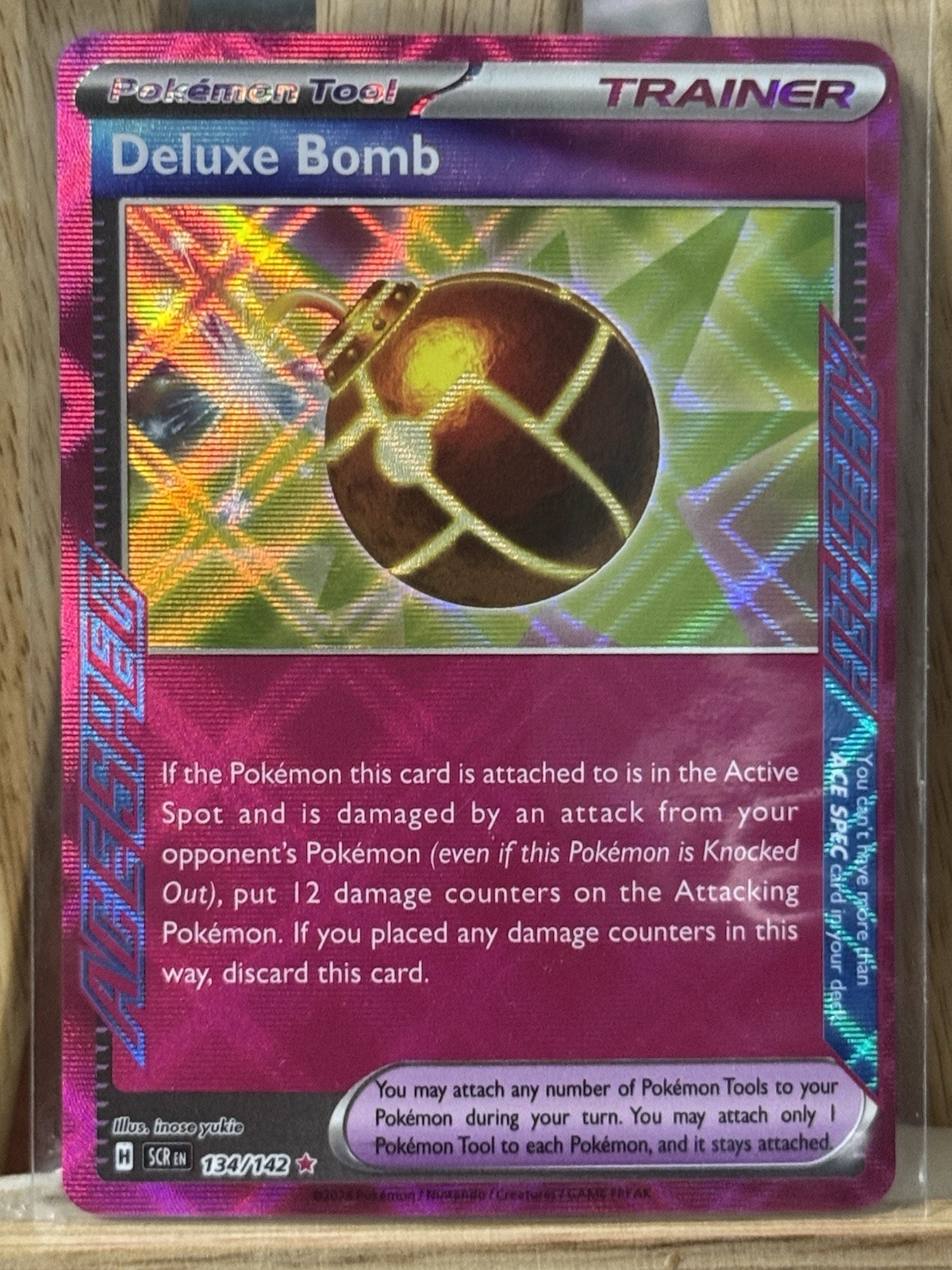 Deluxe Bomb 134/142 Sv07: Stellar Crown Holo NM
