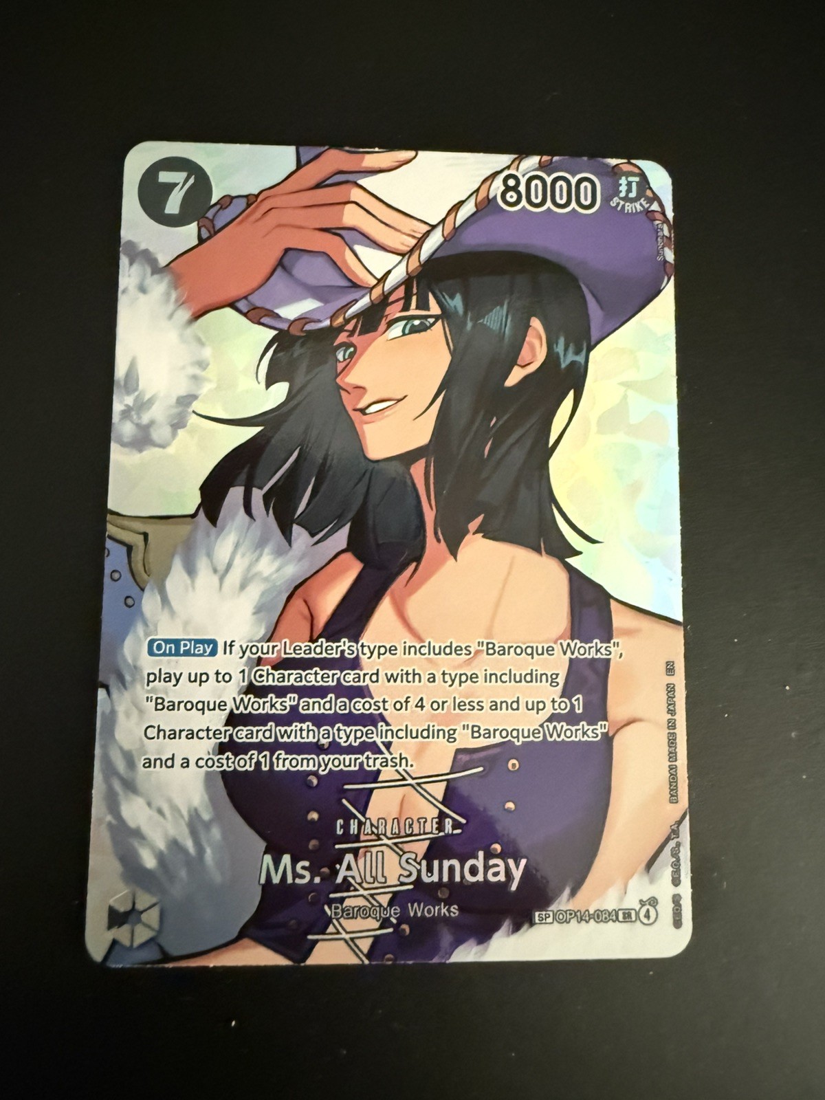 One Piece Ms. All Sunday OP14-084 The Time Of Battle English Trading Cards