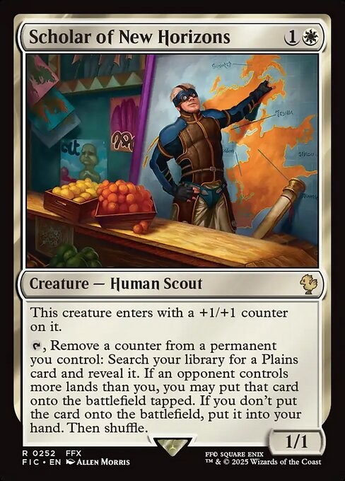 Scholar of New Horizons 252 R Normal FIC MTG NM
