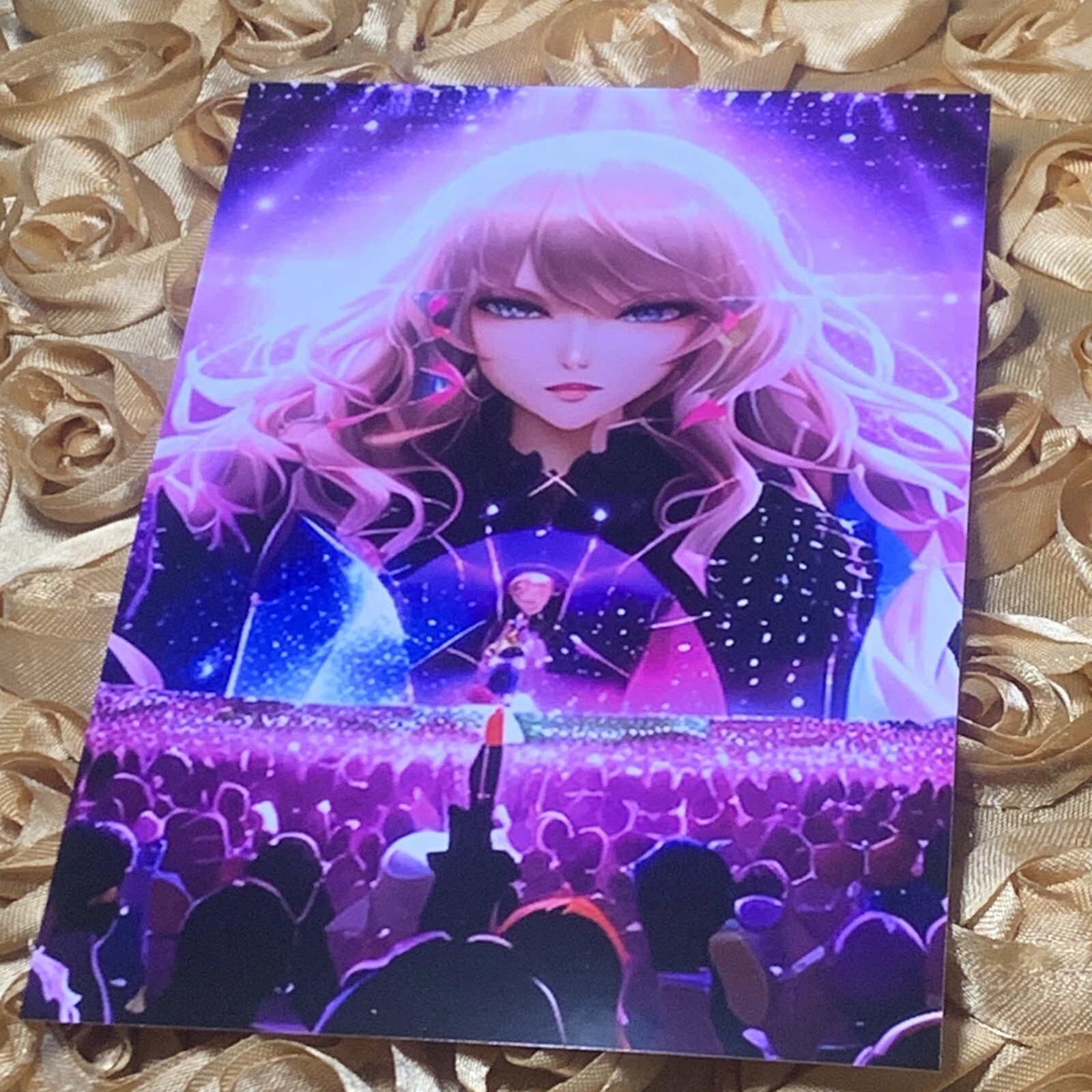 Taylor Swift Eras Tour Stadium Goddess Sexy Anime Girl PHOTO PRINT Fan Art 4×6
