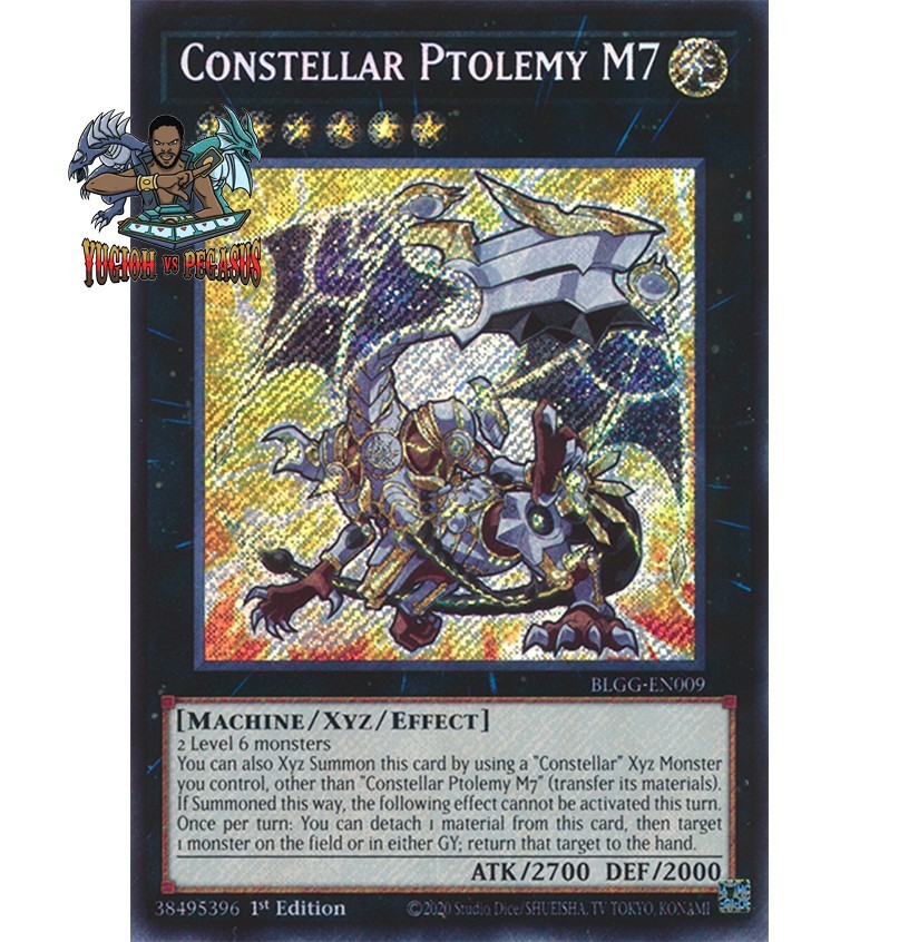 Yugioh! 1x Constellar Ptolemy M7 BLGG-EN009 Secret Rare 1st Ed NM
