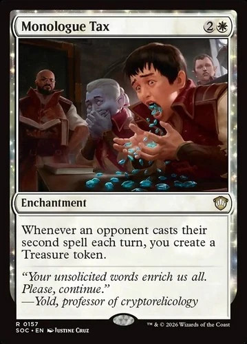 Monologue Tax – Secrets of Strixhaven Commander (NM ) – MTG